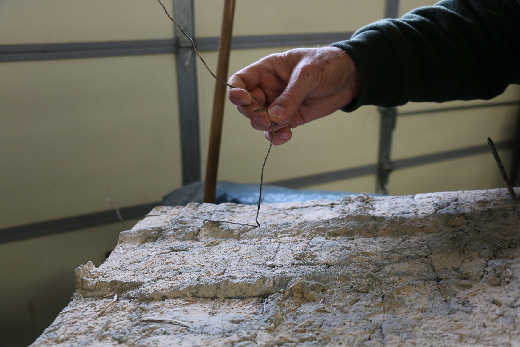 PHOTOS: Scotts Bluff National Monument personnel save adobe bricks